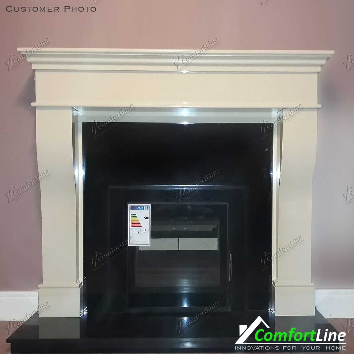 Vitae 9kw MultiFuel Inset Cassette Stove Comfortline in Carlow